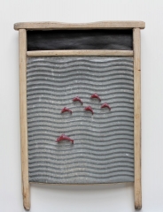 Seestück mit Delfinen