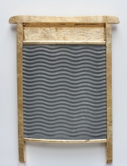 Seestück mit Goldrahmen